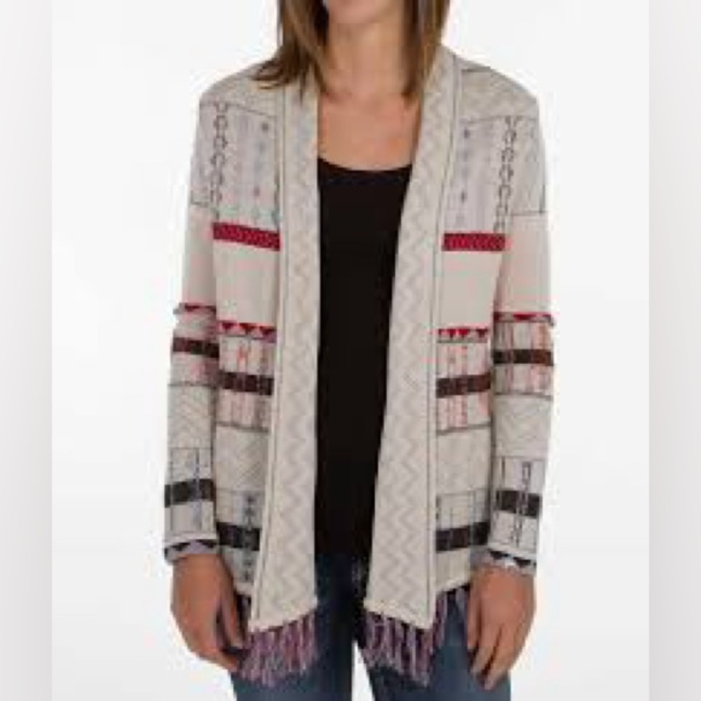 Milena Cardigan Sweater BILLABONG With Fringe from The Buckle Size Small